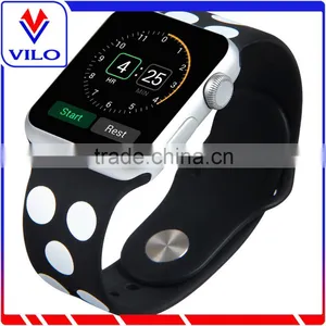 38mm,42mm Silicone Material and Sport Type Watch Band for Apple Watch thumbnail-6