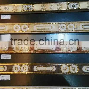 Porcelain Golden Decorative Wall Border 600x45MM thumbnail-2