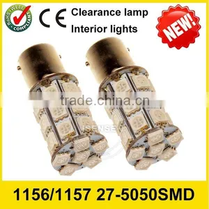 Car Tail Ight18SMD 1156 1157 BA15D LED S25 19SMD 5050 thumbnail-5