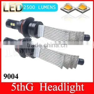 3000lm Hi/Lo Auto Head Light, 12V 24V 6500K H4 9004 Kit Car Led Headlamp thumbnail-1