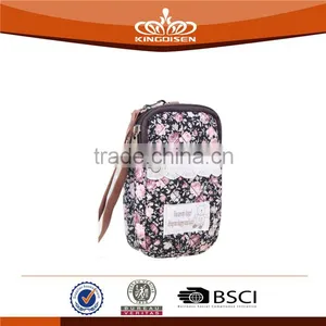 Korean Style Elegant Canvas Arm Bags for Mobile Phone thumbnail-1