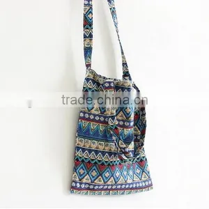 Tribal Canvas Backpack,Canvas Boho Bag, Aztec Totes, Tribal Totes thumbnail-2