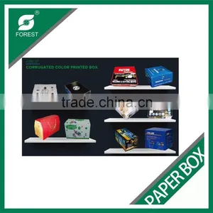 CUSTOM PRINTED BOX PACKAGING BLACK PAPER BOX thumbnail-3