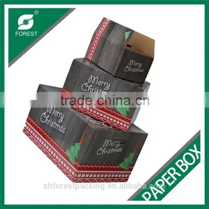 CHRISTMAS CELEBRATION AND PACKING FULL COLOR PRINTED GIFT BOX thumbnail-1