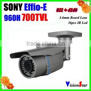 1/3"Sony Super Ccd Sensor Effio-E 700TVL Better Vision Image Outdoor Using ir Camera Security System Cctv Camera thumbnail-1