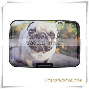 Aluminum RFID Colorful Men Metal Logo Credit Business Card Use Bag (TI10045) thumbnail-1