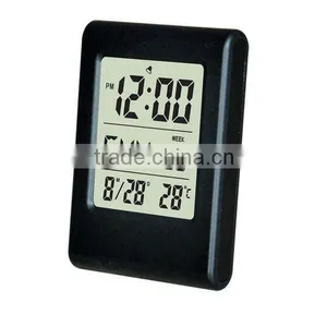 Cheap Desk LCD Clock With Termperature S011A Meet CE and Rohs Best for Gift thumbnail-1