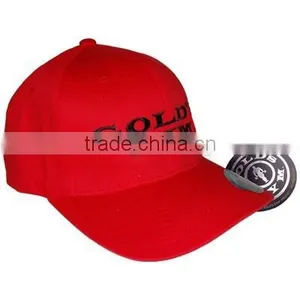 Gold Gym Snap Back/ Gold Gym Hats Red thumbnail-1