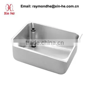 Europe Commercial Kitchen Catering Sink Scullery Basin With Splashback, Portable Stainless Steel Compartment Sink for Restaurant thumbnail-6