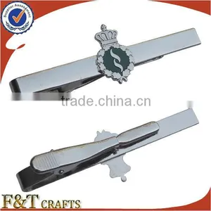 Prime Quality Custom Logo Metal Tie Clip Tie Bar Tie Pin thumbnail-1
