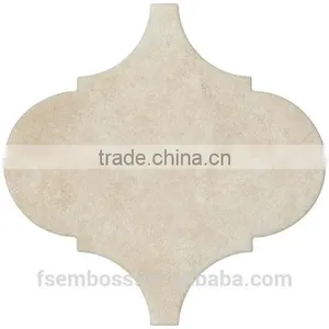 EMBOSS Customized 250mm*250mm Lantern Tile Rustic Tile Ceramic Floor Tile Mosaic Kitchen Bathroom Decorative Tile thumbnail-5