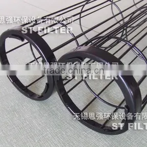 10 Vertical Wires Bag Filter Cage,painting Bag Filter Supporting Cage thumbnail-2