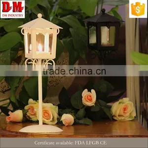 Iron Glass Metal Modern Candle Holders thumbnail-1