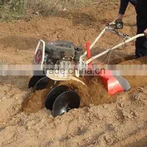 China Tennma Agricultural Tools and Uses Hand Electric Cultivator Mini Tiller Ridger Power Tiller Ridger Quality Choice thumbnail-5