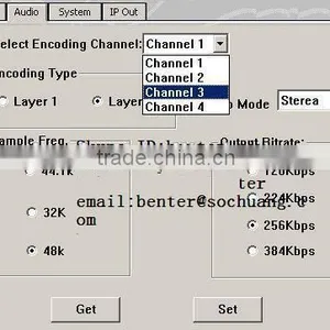 Digital AES/EBU Audio ip Encoder (4 AES/EBU+ASI In,ASI Out) thumbnail-2