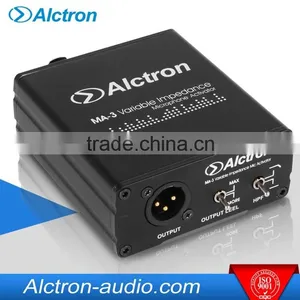 Alctron MA-3 Mini Single Channel Microphone Activator With Adjustable Impedance and HPF,Pro Mic Preamplifier, 1-Channel Mic Pre thumbnail-1