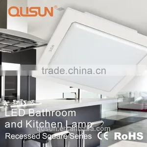 LED Bathroom and Kitchen Lamp / Ceiling Lamp 12W Square Embeded Mounted thumbnail-1