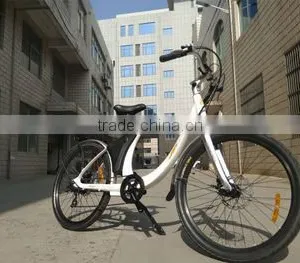 China Manufacturer EN15194 High End Easy Ride Chinese 26 Inch Electric Bicycle thumbnail-2