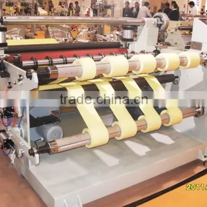 3'' Air Shafts 6'' Sleeve Auto Loading And Unwinder Slitting Rewinder Machine With Circle Blades, Straight Blades thumbnail-4