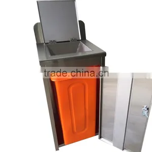 Hot Sell New Design Unique Novelty Metal Plastic Trash Can thumbnail-3