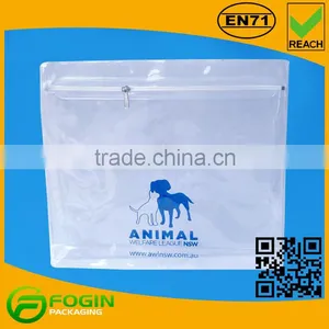 Wholesale Clear Plastic Zipper Eva Bag thumbnail-1