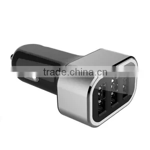 High-end Portable Mini Universal 3 Ports Car USB Charger thumbnail-2