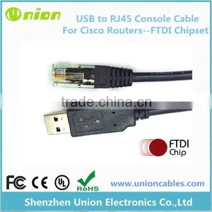 FTDI USB to Serial RJ45 Cable for Console thumbnail-4