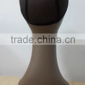 Glass Fiber Reinforced Plastics Material Mannequin Head for Hair Wig Display thumbnail-6