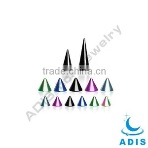 Mix Color Stainless Steel Cones in Piercing Jewelry thumbnail-1