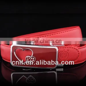 2014 New Trends Leather Belt With Heart Shaped Belt Buckle China Wholesale thumbnail-1