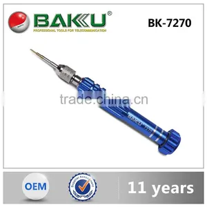 BAKU High Qualtiy Precision 2 In 1 Screwdriver Set With Tweezer Repairing Screwdrive Set BK-7270 thumbnail-2