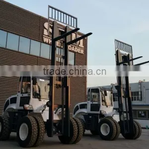 High Quality Terrian Forklift C6000 for Rough Environment thumbnail-2