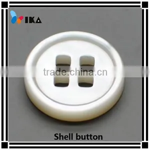 Fashion Natural Laser Four Holes Shell Buttons for Suit thumbnail-1