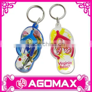 Top Quality Novelty Gift Durable Printed Acrylic Keychain thumbnail-4