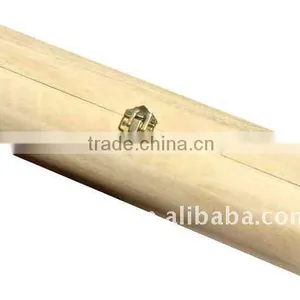 Cylindrical Wooden Wine Box thumbnail-1