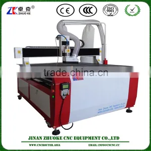 1218 China Cheap 220V Single Phase Advertising Wood CNC Router Carving Machine With Vacuum Table Dust Collector DSP Control thumbnail-2