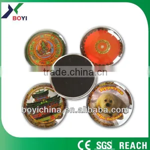 New Design Buddhism Glass Round Fridge Magnet thumbnail-1