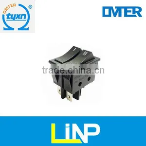 R-210-DF-HN-BB Twin Rocker Switch thumbnail-1