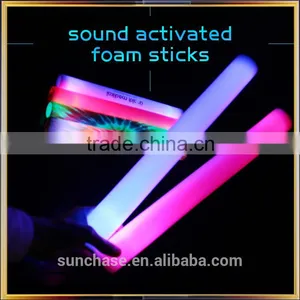 Original Factory Party Favor Sound Activate Led Foam Stick thumbnail-1