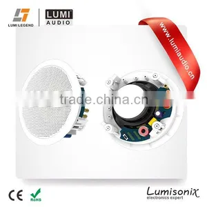6.5 Inch Public Address Comercial 70/100V Indoor in Ceiling Speakers thumbnail-1