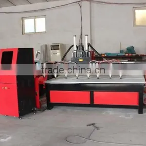Multi Spindle 8 Heads Line Engraving Cnc Router Machine thumbnail-2