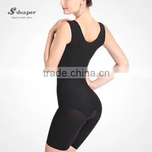 S-SHAPER Italy Carvico Fabric Sleeveless Corsets Capri Bodysuits Fir Slim Body Shaper thumbnail-1