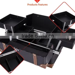 Aluminim Frame Pvc Waterproof Multi Color Custom Hand Empty Makeup Cosmetic Case thumbnail-4