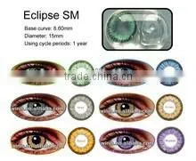 Eclipse Yearly 3 Tone Soft Clear Contact Lens Cosmetic Contact Lens Korea thumbnail-1