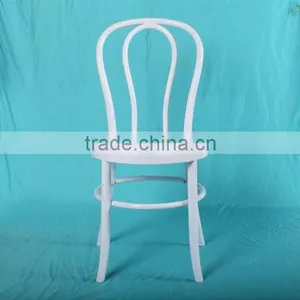 Stackable White Polycabonate Thonet Chair, PP/PC Thonet Chair for Wedding thumbnail-2