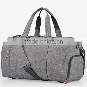 2016 OEM Men Vintage Quilted Travel Messenger Shoulder Crossbody Sport School Big Bag thumbnail-1