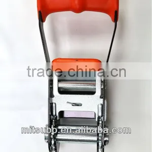 2" Cargo Lashing Ratchet Buckle Straps Truck Ratchet Tie Down thumbnail-3