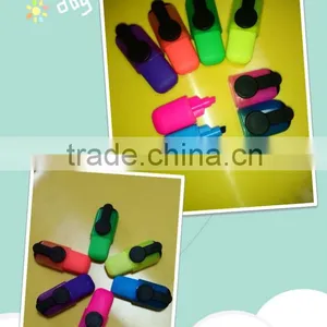 5 Colors Mini Highlighter Pen Set thumbnail-2