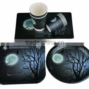 10" 400gsm Opp Lamination Bird Paper Plates thumbnail-1