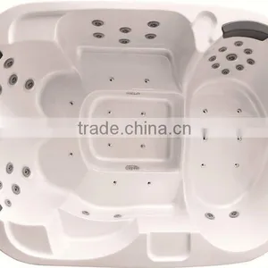 Safety Luxury and Royal Massage Bathtub With Computer Control thumbnail-2